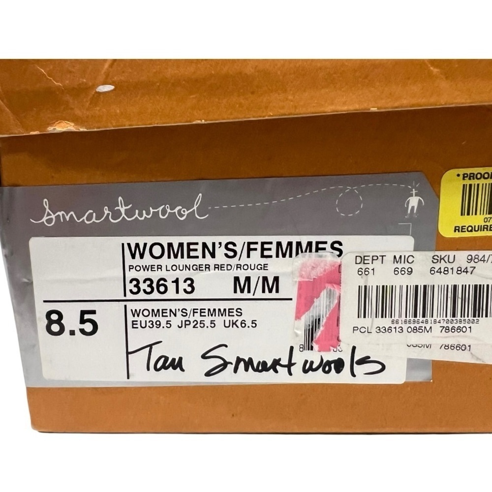 Smartwool x Timberland Power Lounger Tan & Brown Outdoor Casual Shoes Womens 8.5 - Picture 14 of 16